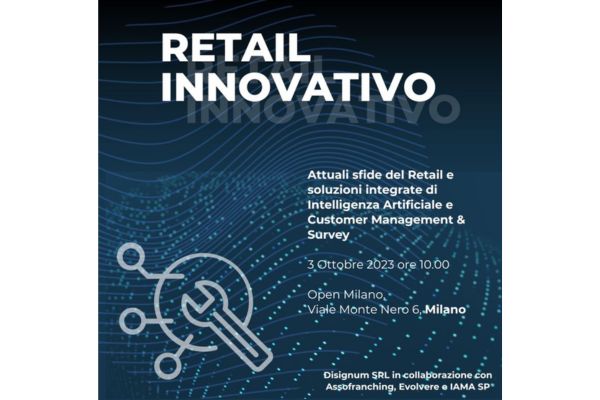 3 ottobre - Attuali sfide del Retail e soluzioni integrate di Intelligenza Artificiale e Customer Management & Survey