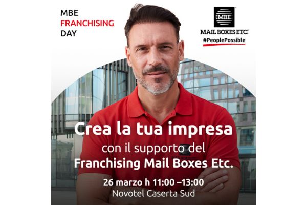 A Caserta il Franchising Day di Mail Boxes Etc.