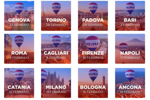 Il Gruppo REMAX inaugura il 2026 con un Roadshow nazionale