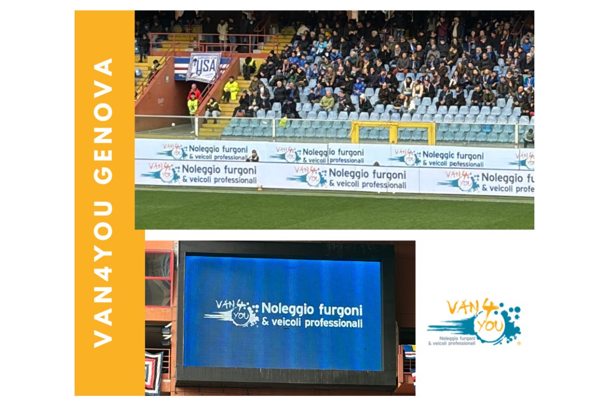 VAN4YOU allo Stadio Marassi di  Genova!