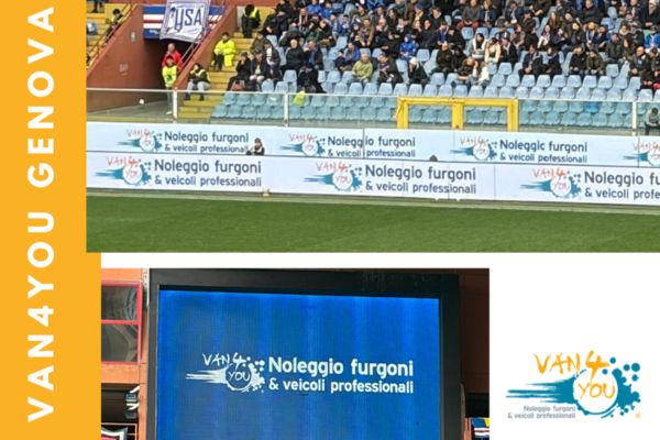 VAN4YOU allo Stadio Marassi di Genova!